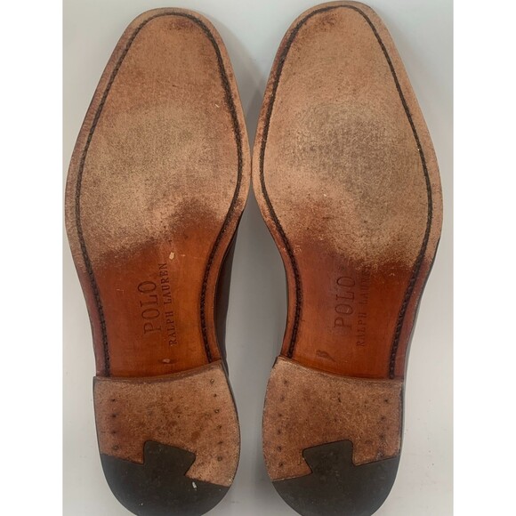 Vintage  Polo Ralph Lauren Made in USA Derby/Oxford Shoes Men\'s Size 9.5D Brown main image 8